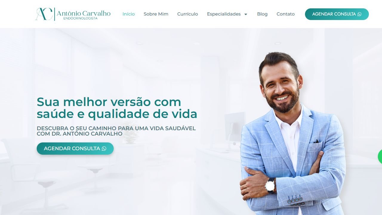 Prévia do modelo Endocrinologia — Institucional